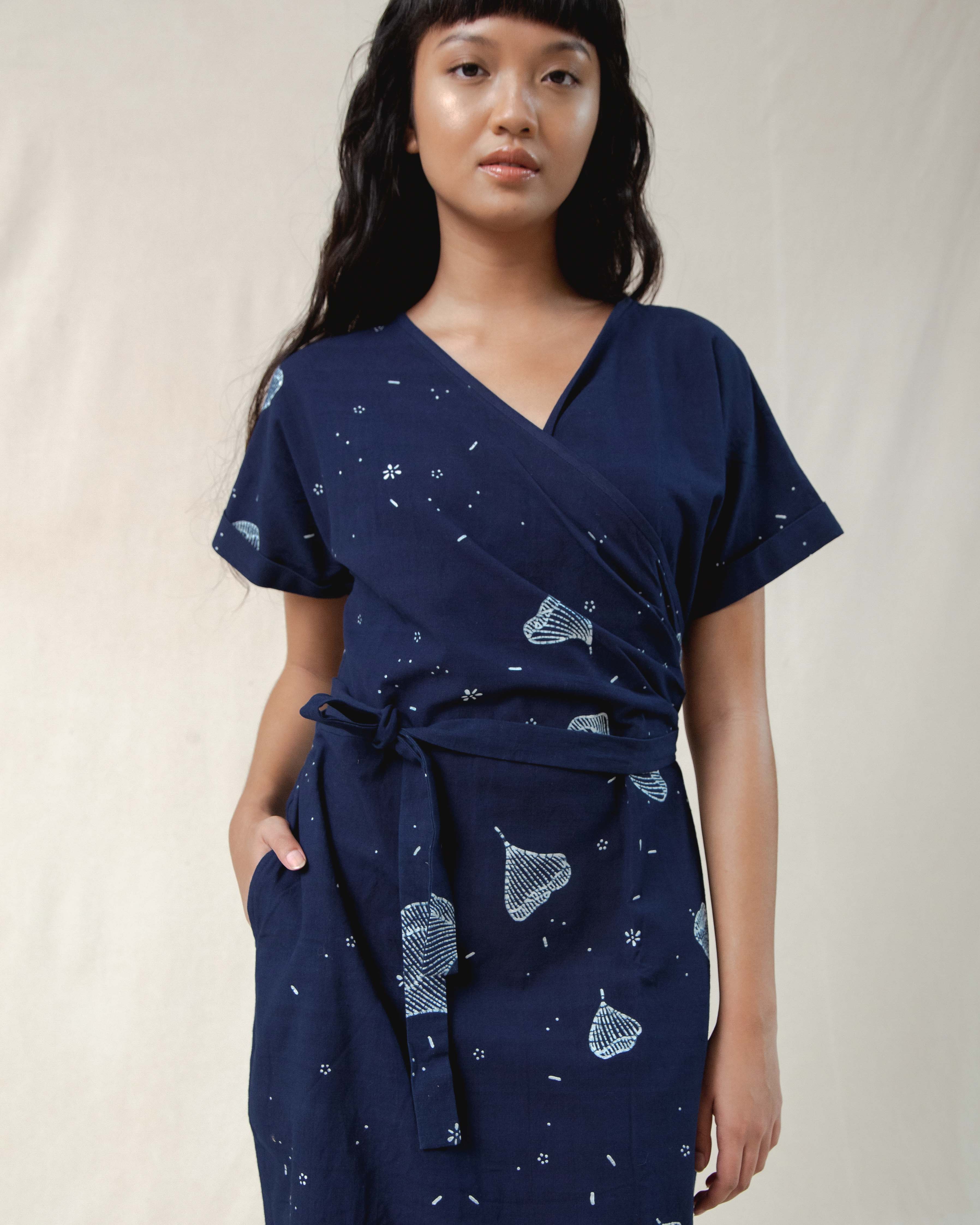 ALUNAN - Easy Wrap Dress – SukkhaCitta